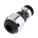 Kitchen 360 Rotary Faucet Filter Bubbler Splash Proof Water-saving Tap
