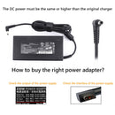 For Razer Power Supply Plug Cable Computer Notebook DC Female to 3Pin Converter