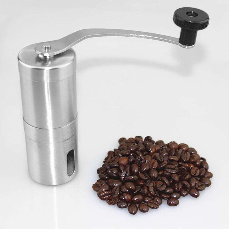 Stainless Steel Manual Coffee Grinder Maker Coffee Bean Grinding Machine? Newly