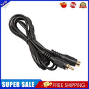 1RCA Male to 1RCA Female M/F Audio Composite Extension Cable
