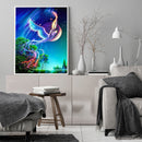 5D Diamond Painting Kit Animal Full Round Drill DIY Mosaic Wall Art Crafts Se