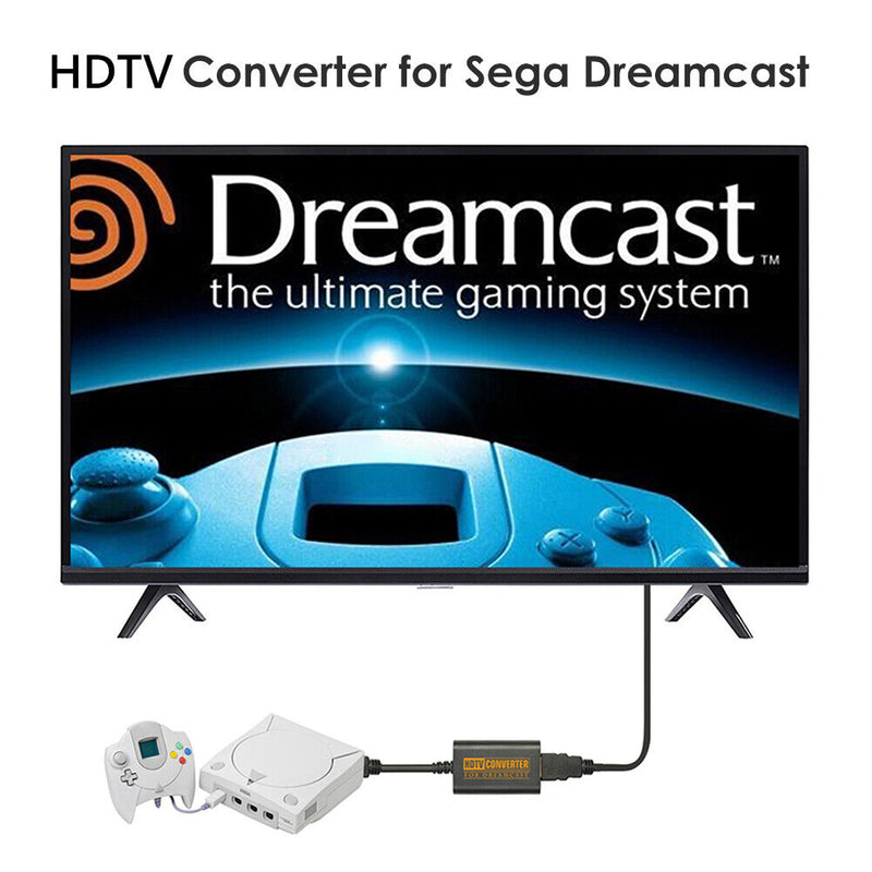 HDMI Adapter for Sega Dreamcast NTSC 480i 480P High Definition Converter Dongle