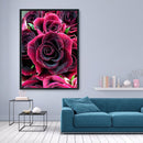 46x36cm Flowers Cross Stitch Embroidery Needlework Kit DIY 14CT Stamped Handw