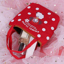 Woman Zip Canvas Coin Purse Handbag Tote Pocket Storage Money Bag (Sheep)