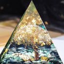 Crystal Pyramid Healing Energy Meditation Crystals Home Office Decoration Crafts