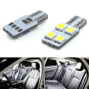 Light Bulbs LED COB License Plate Light Dome Map Car LED Reading Bulbs T10 W5W