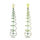 Solar Powered LED Christmas Tree Lawn Light Outdoor Garden Lamp (2pcs)
