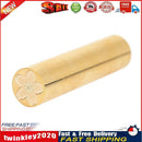 Retro Cylindrical Sealing Wax Brass Envelope Stamp Customs Accessories (D) Newly