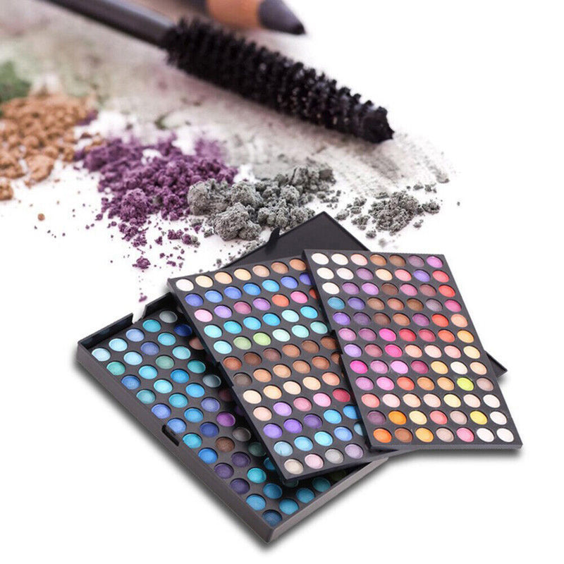 Glitter Eyeshadow Makeup Pallete Shine Diamond Powder Cosmetic Pigment 252 Color