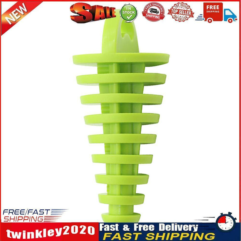 Motorcycle Exhaust Silencer Muffler Wash Plug Small (Fluorescent Yellow) Newly