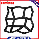 Garden Pavement Mold DIY Paving Cement Brick Road Concrete Path Maker (B)