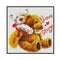14CT Counted Full Cross Stitch Handcraft Bear Love Artwork Wall Decoration