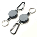 m Freien teleskopischer Schnur Keychain einziehbarer EDC taktischer J2H2 Q1W1