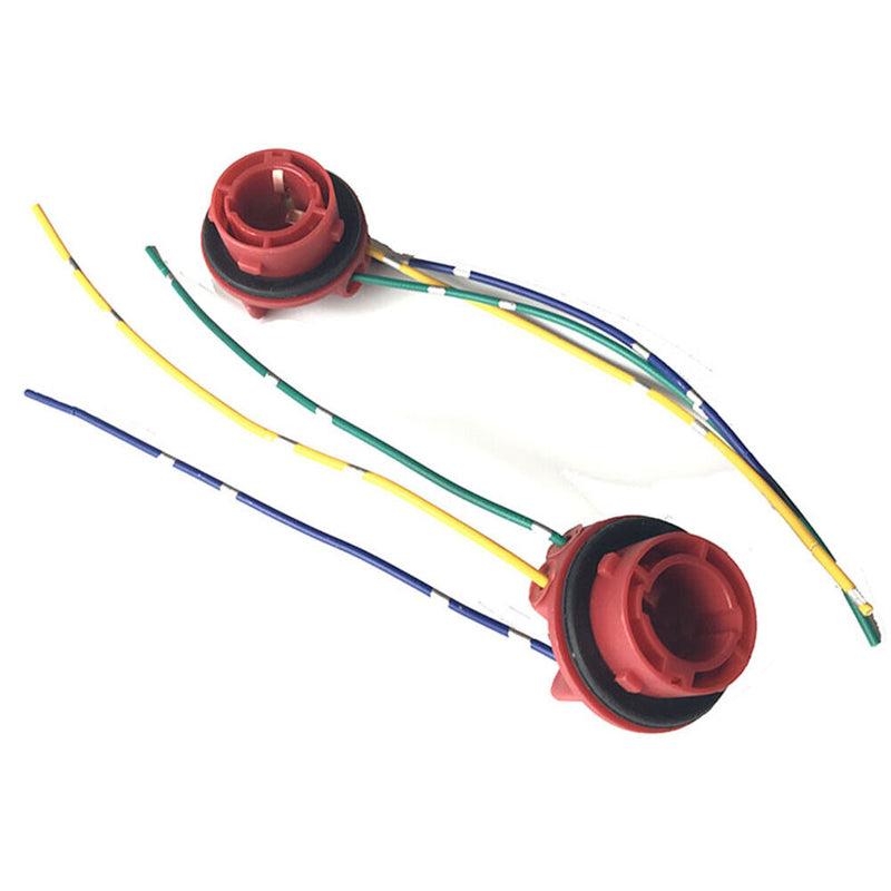 2pcs 1157 Bulb Socket BAY15D Lamp Holder LED Brake Light Adapter Car Accessories