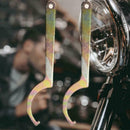 Metal Motorcycle Shock Absorber Suspension Tool C Spanner Pre- - load P0I2 E6B4