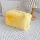 #A Plush Pencil Case Portable School College Office Stationery Storage Makeup Ba