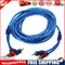 5 Meter 2 RCA to 2 RCA Plug Car Audio System Amplifier Braided Copper Cable