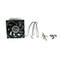 Silent Fan for Computer Cases Chassis Cooling Fan Hydraulic Bearing (7cm)
