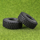 4x 1.9 inch Wheel Tires Tyre for 1/10 RC Rock Crawler Traxxas TRX-4 Axial SCX10