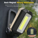 COB Rechargeable Magnetic Work Light Flashlight Camp Lantern (W560 Small)