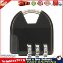 Mini 3-Digit Code Luggage Password Padlock Drawer Anti-Theft Lock (Black) Newly
