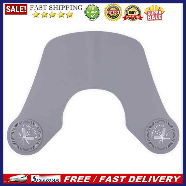 Haircut Neck Wrap Collar Shield Waterproof Hair Coloring Hairdressing Cape Tool