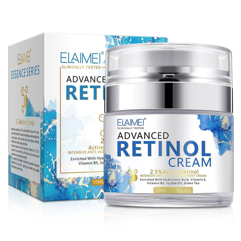 Elaimei Retinol FACE CREME Vitamin A AntiAging AntiFalten Akne Feuchtigkeitscr_