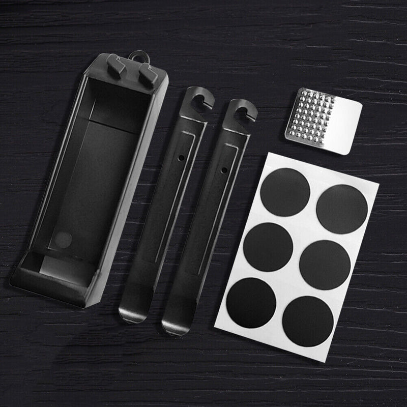 Portable Mountain Bike Tire Repair Tools Kit Glueless Patch MTB Repair Tool