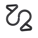 30x Z-Shaped Hanging Hook Pot Pan Holder for Outdoor Camping Picnic (2.5cm)