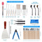 DIY Professional Tweezers Pliers Disassembly Tools Cleaning Tool Kit