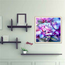 Micolot Butterfly Flower 5D DIY Diamond Round Rhinestone Embroidery Paintings Artcraft f