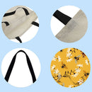 Bee Printed Shoulder Shopping Bag Casual Large Tote Handbag (40*40cm) I