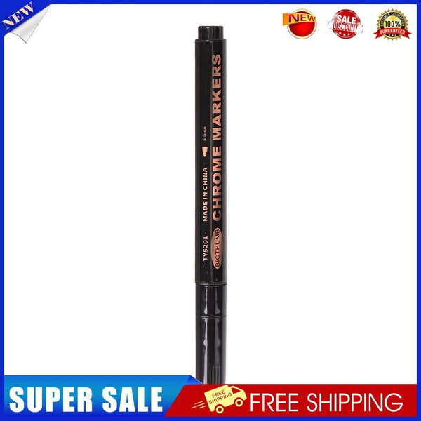 Mirror Marker Pen DIY Paint Stationery Student Craftwork Pen (0.7mm Copper)