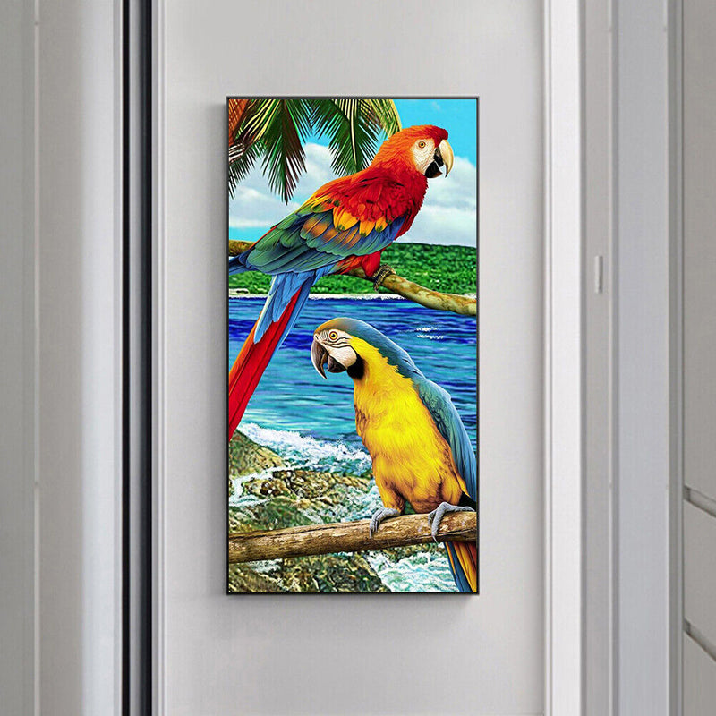 Home Decor 5D Spot Drill Round Diamond Painting Handicraft Bead Art Pictures