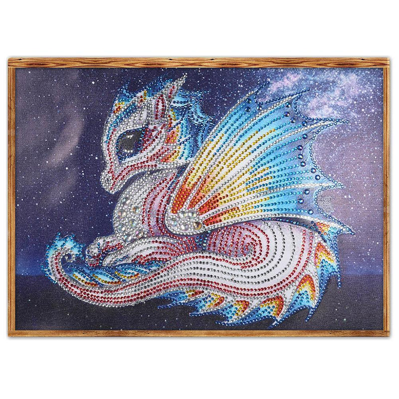 5D DIY Special Shaped Diamond Painting Dragon Cross Stitch Embroidery Kits