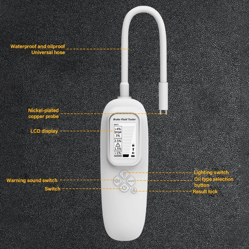 Engine Oil Tester Digital Car Brake Oil Testing Tool Car Brake Oil Tester