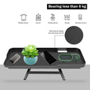 TV and Screen Top Shelf Monitor Top Mounting Bracket for Cable Box (Black) Newly