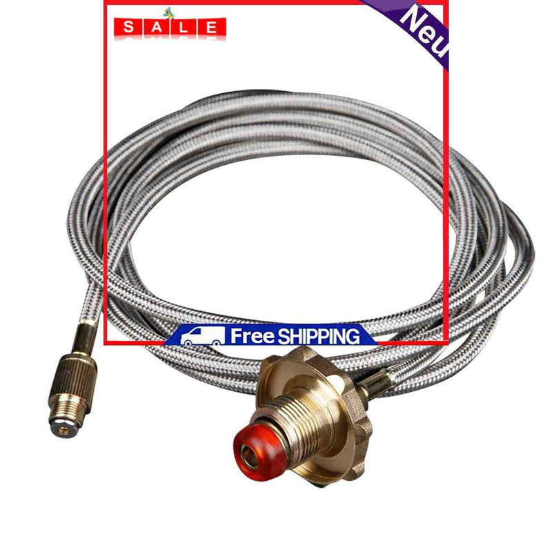 Flat Gas Cylinder Coupler Picnic Stove Head Gas Tank Converter Refill Adapter