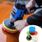 8pcs/Set Car Polishing Disc Buffing Waxing Sponge Car Polisher Drill Adapter