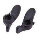 Black 2Pcs Outdoor Mountain Bicycle Cycling Handle Bar End Security Grips