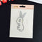 Rabbit-shaped DIY Cutting Dies Stencil Scrapbooking Embossing Home Decor-200209