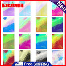 16pcs Fashion Flame Reflections Nail Art Stickers Self-Adhesive Nail Decoration