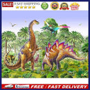 Dinosaur Pattern Full Square Drill Diamond Painting Art Craft of Animal Series