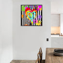 5D Diamond Painting Kit Doodle Heart Full Round Drill Rhinestone DIY Crafts