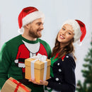 Kids Santa Headgear Glowing Christmas Hat Plush Xmas Cap Christmas Decorations