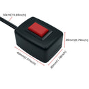 Momentary/Rocker Car Horn Switch Self Reset Trigger Switch Multipurpose Switc