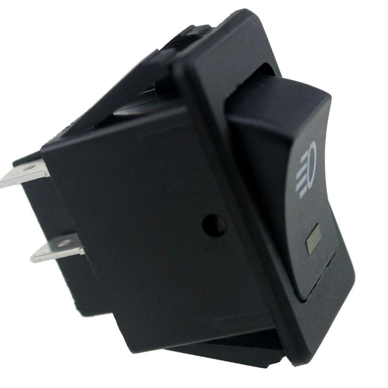 Universal Car Truck Boat Marine Fog Lamp Rocker Switch with LED Indicator 12V