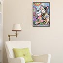 5D DIY Full Drill Diamond Painting 2 Cats Cross Stitch Embroidery Mosaic