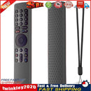TV Stick Silicone Case with Lanyard Remote Controller Protector(Dark Grey) Newly