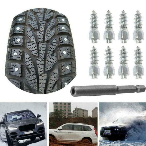 100pcs 12mm Carbide Screw In Tire Stud Spikes With Body For Car/truck/atv H5W5